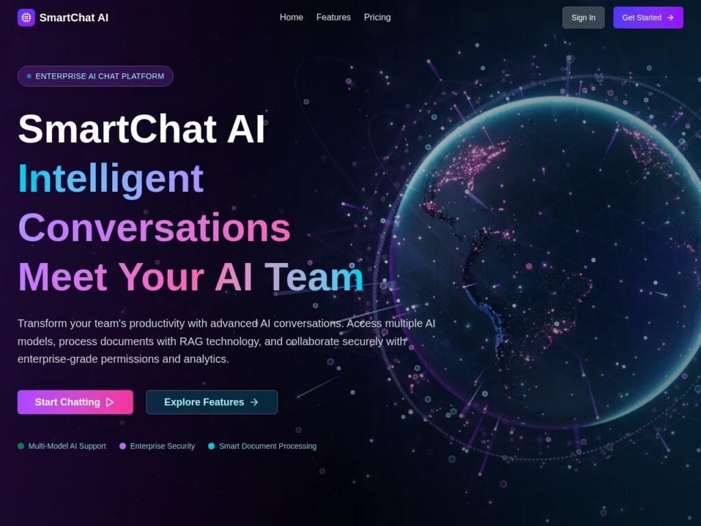 SmartChat AI — Enterprise AI Chat Platform